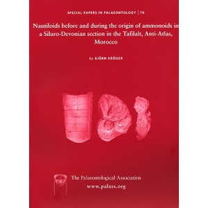 Product - 079 Nautiloids before and during the origin of ammonoids in a Siluro-Devonian section in Tafilalt, Anto-Atlas, Morocco.  by Bjoern Kroeger Image