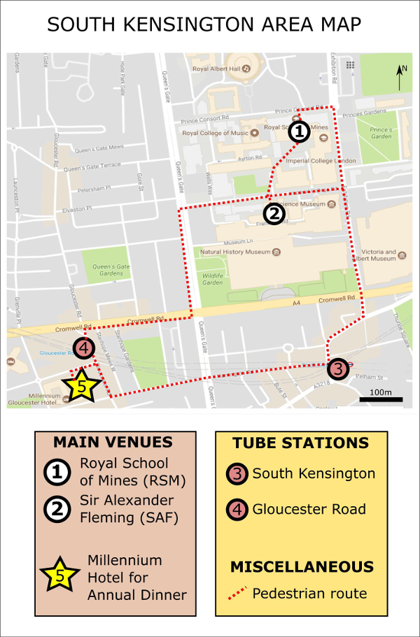 South Kensington Area Map South Kensington Area Map