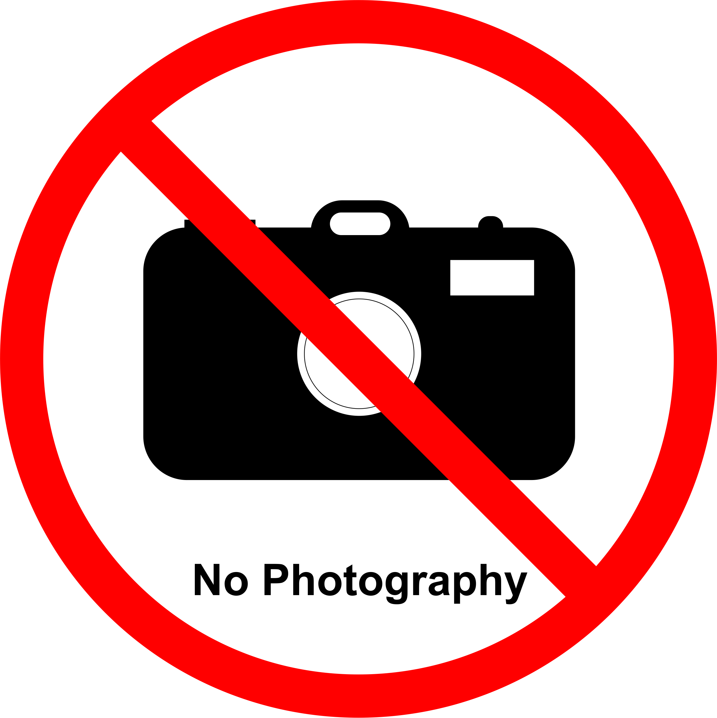 Permission Sign - Photography NOT allowed