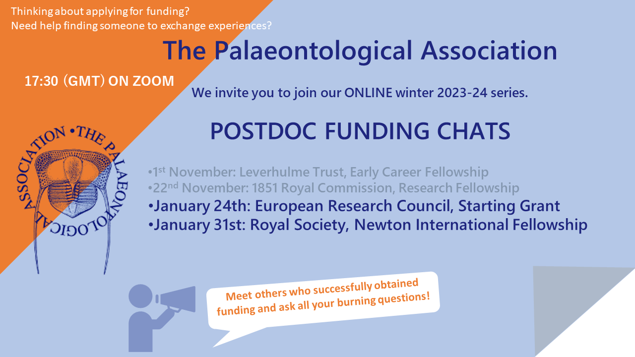 Postdoc Funding Chats - 23/24 - Advertisement Postdoc Funding Chats - 23/24 - Advertisement