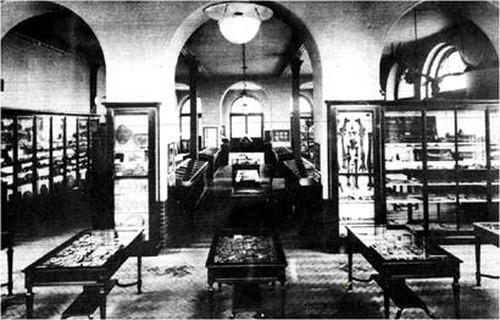 Interior of the Geology Museum in the late 1920s Interior of the Geology Museum in the late 1920s