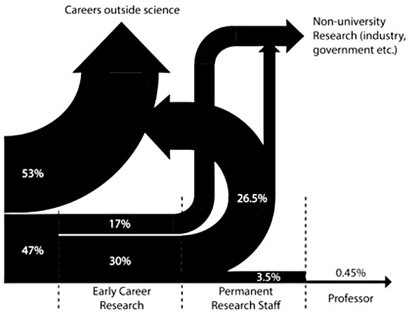 Figure 1 - An illustration redrawn from the Royal Society report