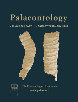 Palaeontology - Vol. 66 - Cover Image all volumes