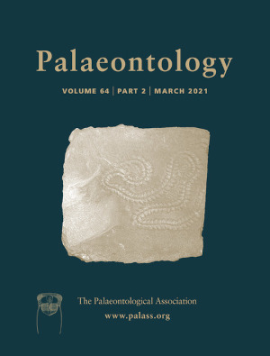 Palaeontology - Vol. 64 Part 2 - Cover Image