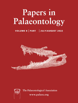 Papers in Palaeontology - Volume 8 - Cover