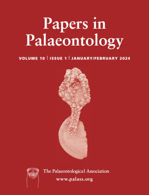 Papers in Palaeontology - Volume 10 - Cover