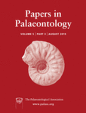 Papers in Palaeontology - Volume 5 Issue 3 - Cover