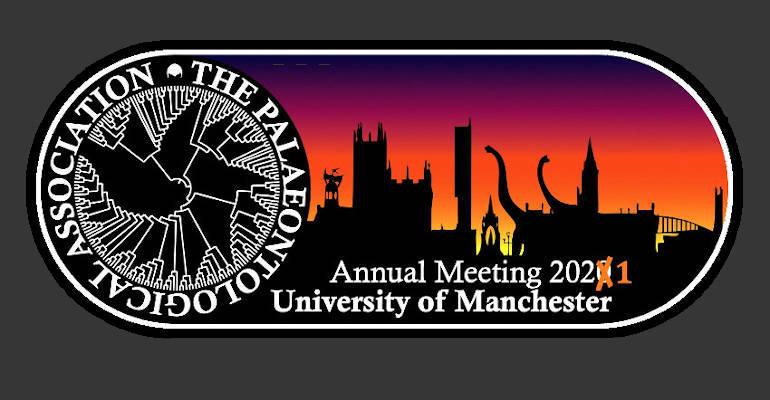 The Palaeontological Association 2021 Annual Meeting Manchester banner